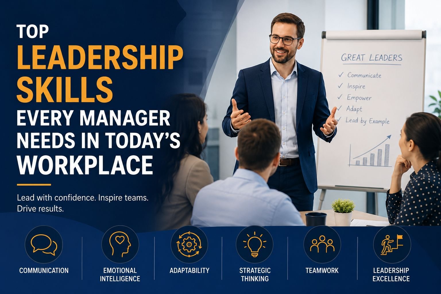 Top Leadership Skills Every Manager Needs in Today's Workplace